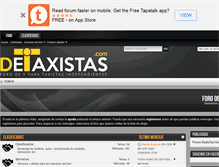 Tablet Screenshot of detaxistas.com
